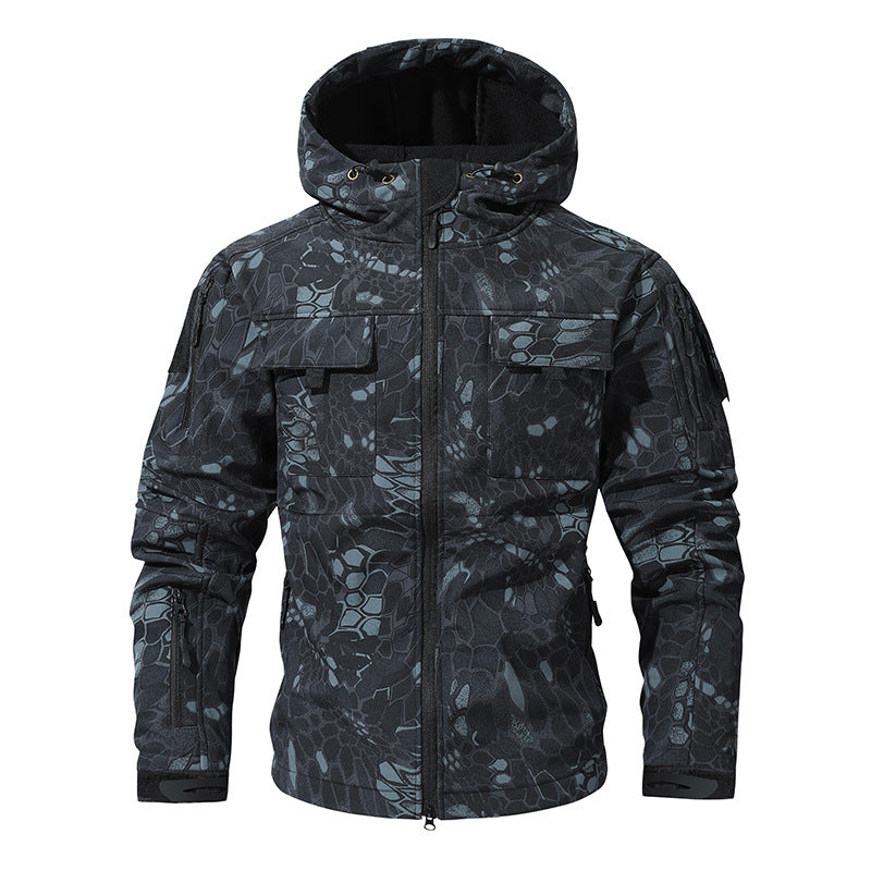 🚀 Kostenloser Versand + 50% Rabatt 🔥 Taktische Herren-Winterjacke – warm gefüttert, ideal für Outdoor & Bergsteigen