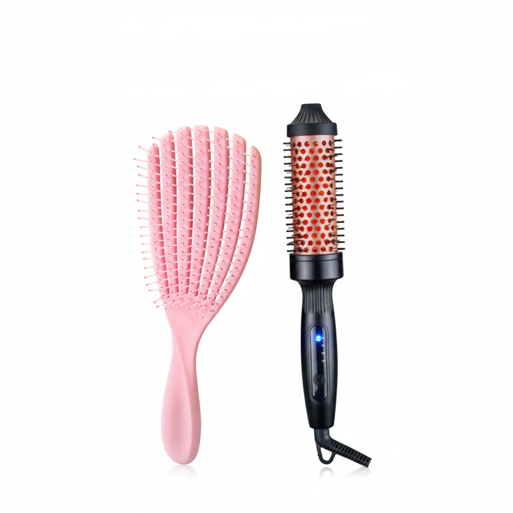 ⏳⏰Nur noch 4 Stunden Angebot💇♀️2-in-1 Haarstylingkamm für voluminöses Haar✨Volumen in wenigen Minuten