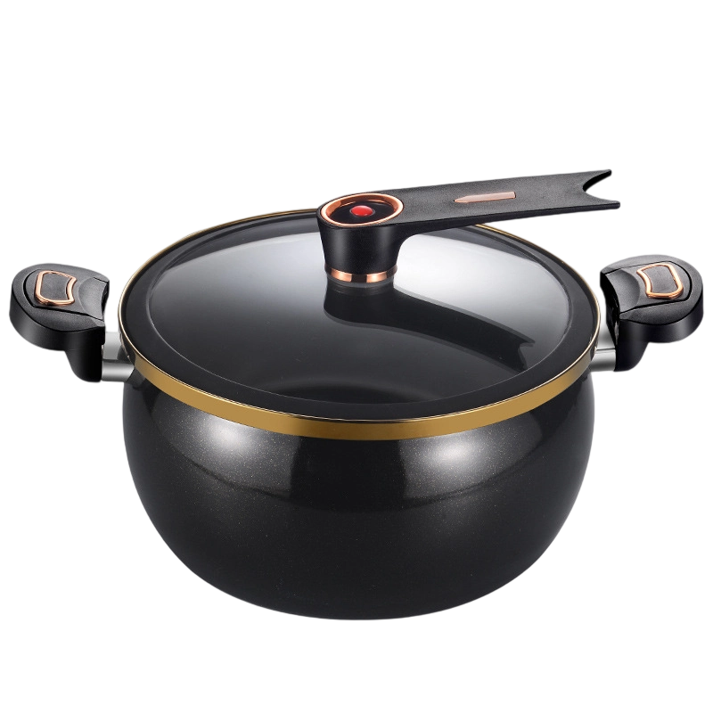 📢📢50 % Rabatt!! ⏰🍲 Large Capacity Micro-Pressure Enamel Soup Pot