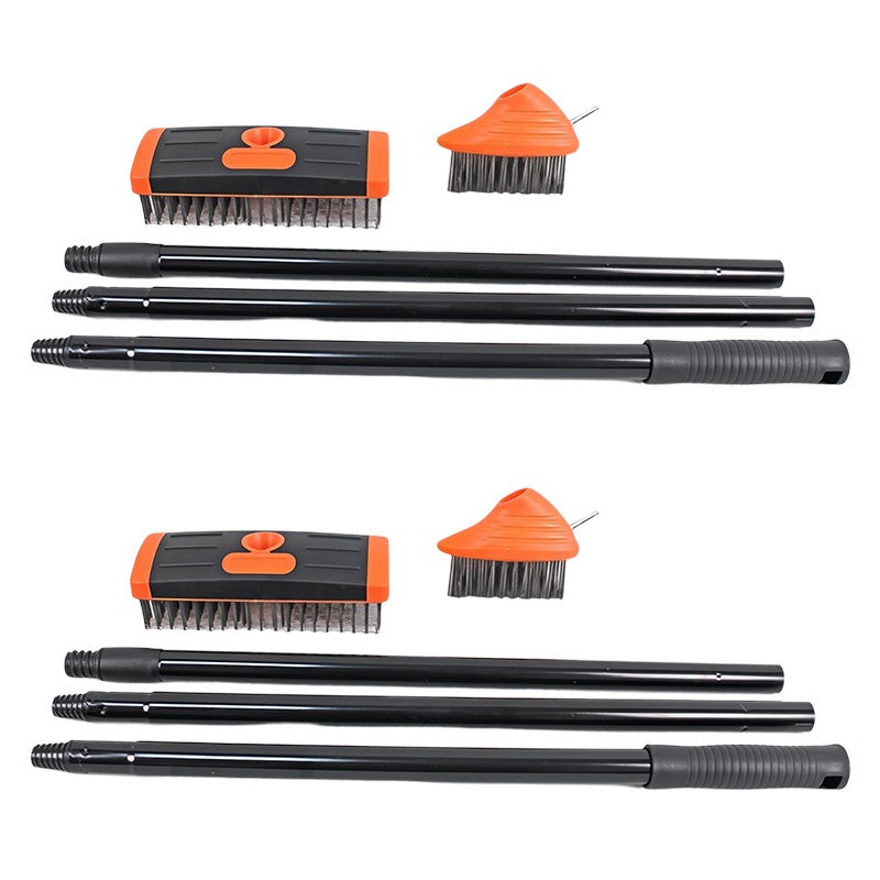 🧹🌿 3-in-1-Drahtbürsten-Set – Robuste Metallborsten, ergonomische Griffe. 💪🧹 Fugen, Terrassen, Gehwege – effektiv Unkraut jäten. 50% RABATT!