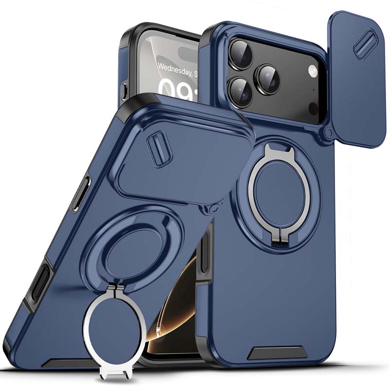 🔥 LETZTER TAG DER AKTION – 50 % RABATT 🔥 Magnetische Handyhülle mit Ringständer für iPhone