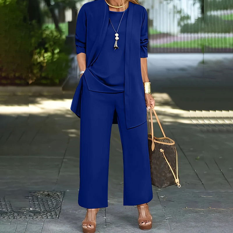 ✨🔥Elegantes 3-teiliges Relaxed Fit Set für Damen💞