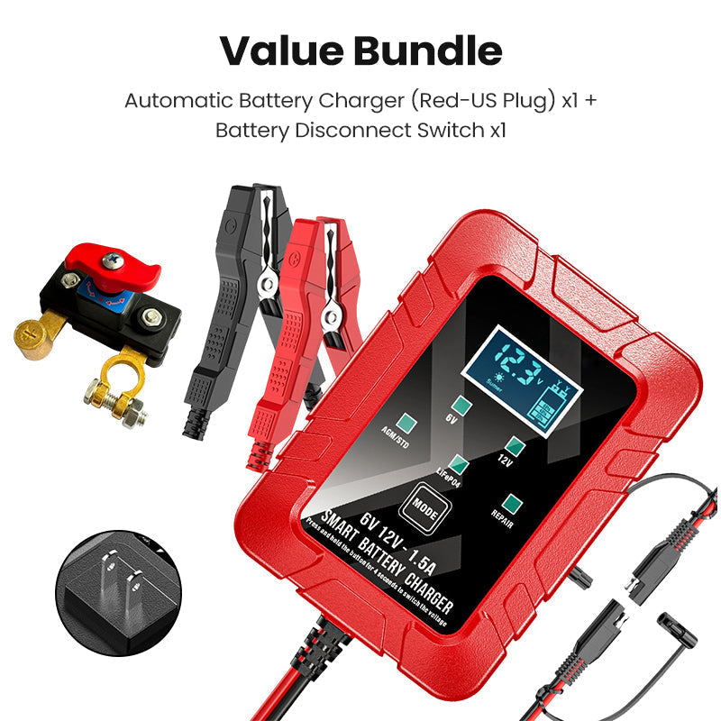 ⏰🔥Zeitlich begrenztes Angebot -53% ⚡ Automatisches Ladegerät – Schnell, sicher und zuverlässig 🔋