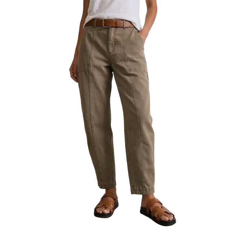 ✨ High-Waist Utility-Hose für Damen ✨ Schmal zulaufend & Modern geschnitten 🩳 Trendig & Bequem!