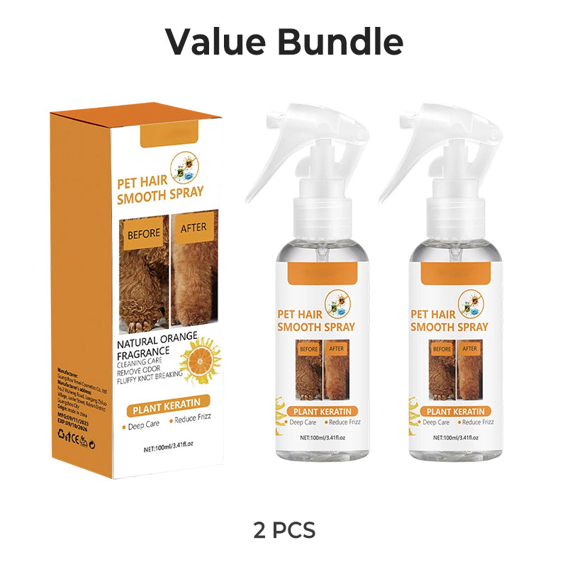 💥 MEGA DEAL: 2+1 GRATIS 🐾 Fellpflege Spray für Hunde & Katzen 🐶 sanft entwirrend, deodorierend & pflegend 🌿