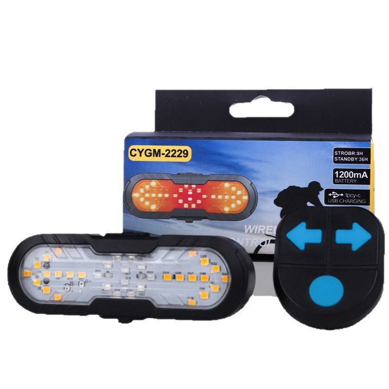 ⏰🚴♂️ NUR FÜR KURZE ZEIT: -50% 🔥 Intelligentes Fahrrad-Sicherheitslicht mit kabelloser Fernbedienung – dein Must-have für sicheres Fahren ✨