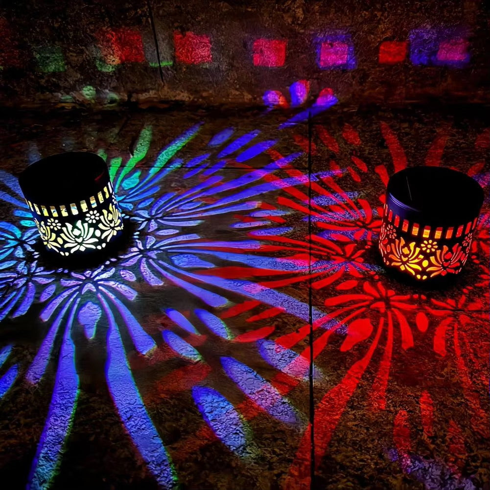 🌞 50% RABATT! 🌀 Solar-Mandala-Licht – Atemberaubende Musterprojektion, 2-in-1 (Boden & Wand) – Wasserdicht (IP65), mit automatischer Ein-/Ausschaltung – perfekt für Garten, Balkon oder Terrasse 🌿