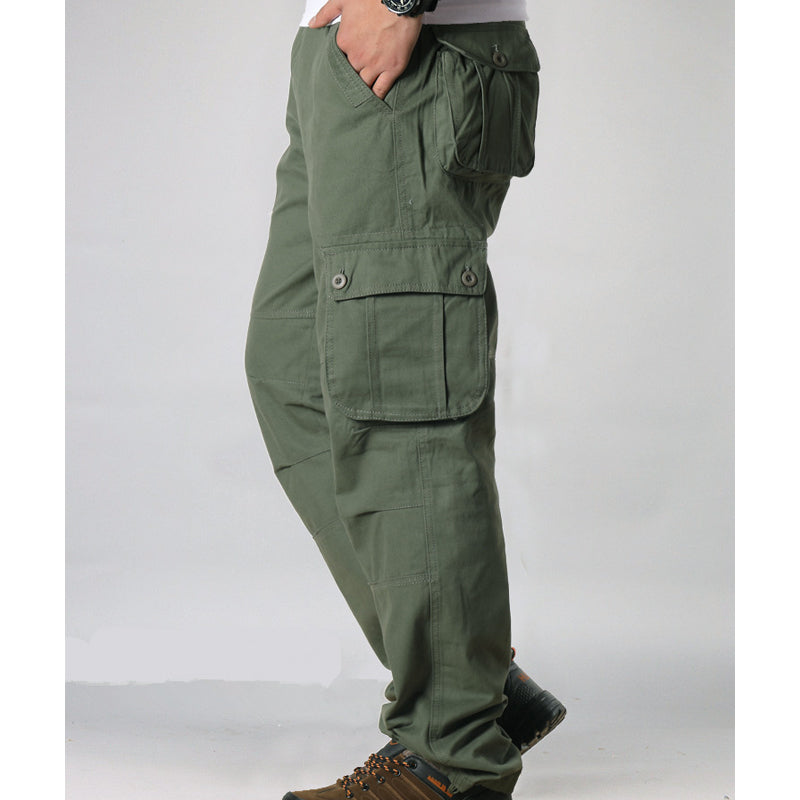 Cargohosen für Herren mit Relaxed-Passform und mehreren Taschen