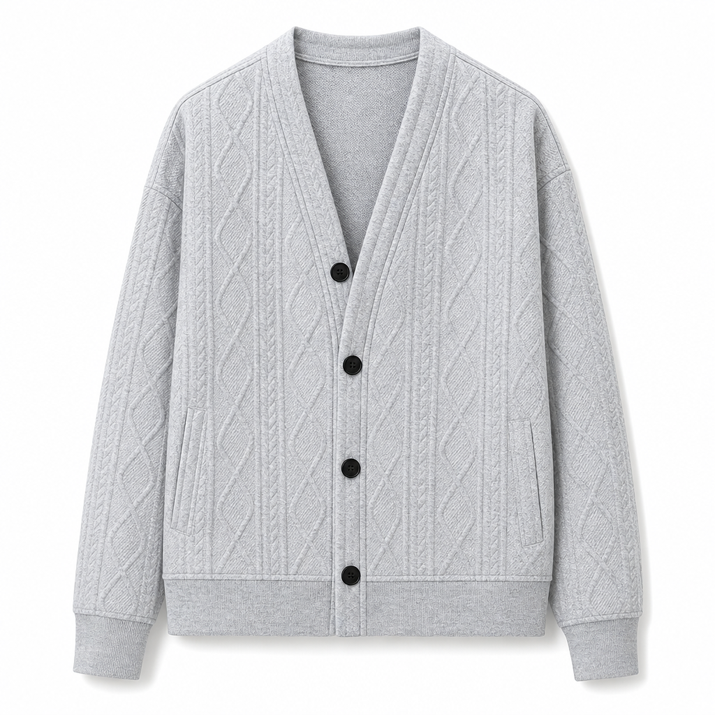 🔥 Nur heute 50%🔥Gelegen gestrickte Herrenjacke