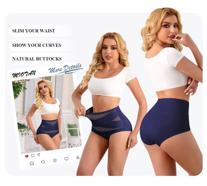💖 High-Waist Shapewear Slip für Damen – Formend, glättend & atmungsaktiv – Perfekt für einen straffen, eleganten Look unter jedem Outfit ✨