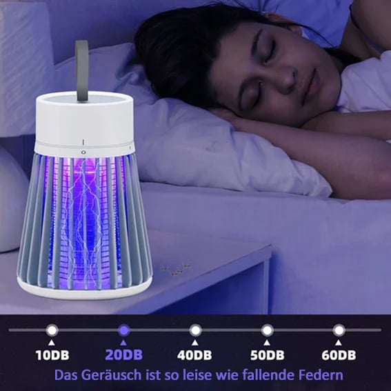 🔥Sommer Aktion 50% RABATT🔥-🦟USB / Wiederaufladbare Moskito & Fliegenfalle Lampe