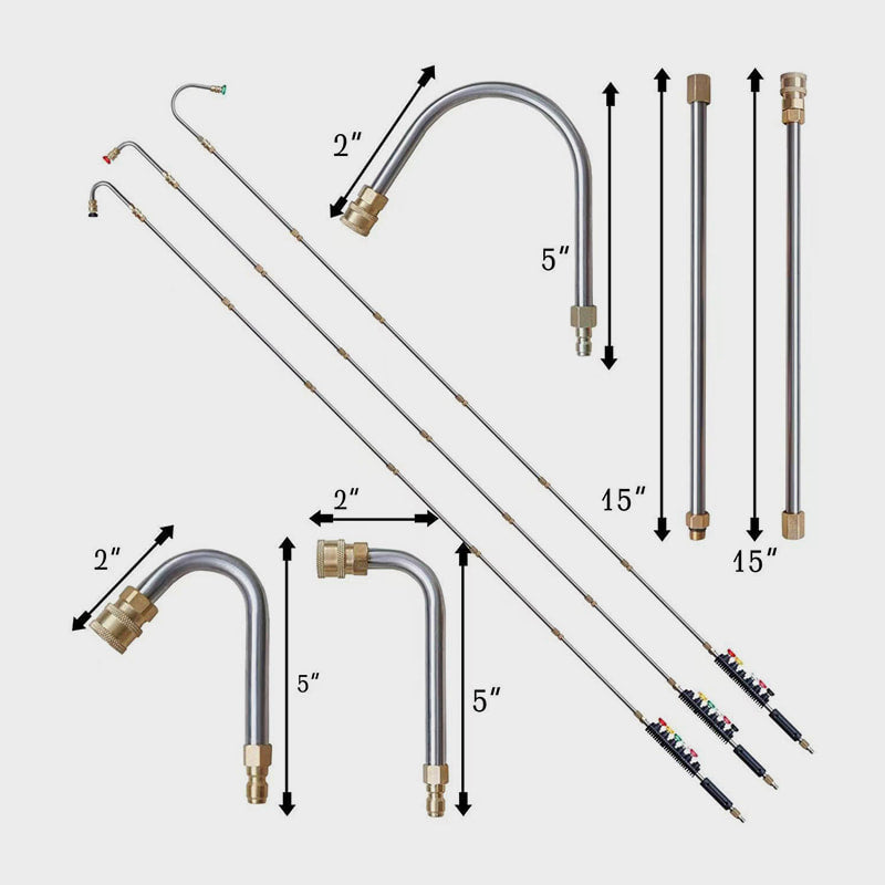 🧼 50% RABATT! 💧 Hochdruckreiniger-Stab-Set 4000 PSI – Tiefenreinigung, Ergonomischer Griff & Korrosionsschutz 🔧
