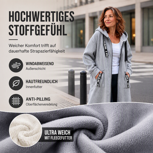 💞 Über 78.000 Stück verkauft!🧥Oversize-Kapuzen-Sweatshirt-Mantel für Damen🎁