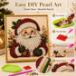 🧘Entspannend & Anfängerfreundlich - 🎨💎DIY-Weihnachts-Diamantmalerei-Set mit Perlen