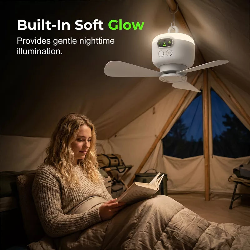 ⏰ Zeitlich begrenztes Angebot: 50% RABATT auf wiederaufladbaren Deckenventilator mit LED! 🌬️✨