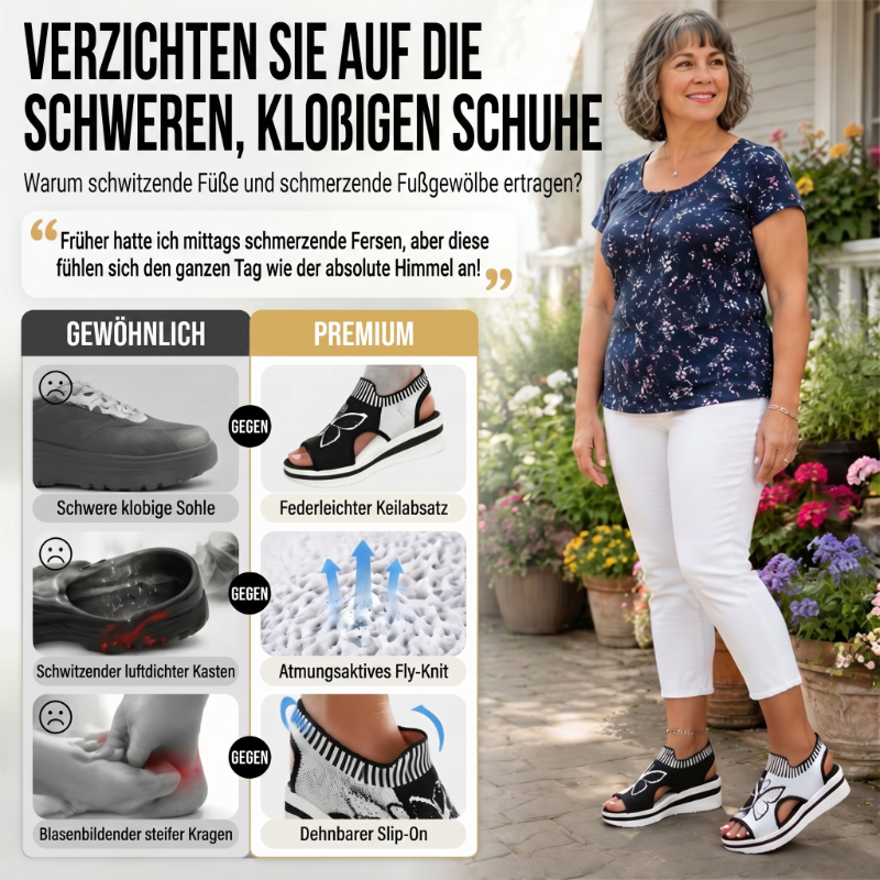 👡 Damen Casual Peep-Toe Platform Sandalen – bequemer Plateauabsatz, luftiges Design & perfekt für Strand, Urlaub & Alltag