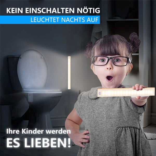 🔥Neujahrsangebot - KAUFEN 1 BEKOMMEN 1 GRATIS💡Lochfrei Smarte Sensorische Magnetische Wiederaufladbare LED-Leuchten