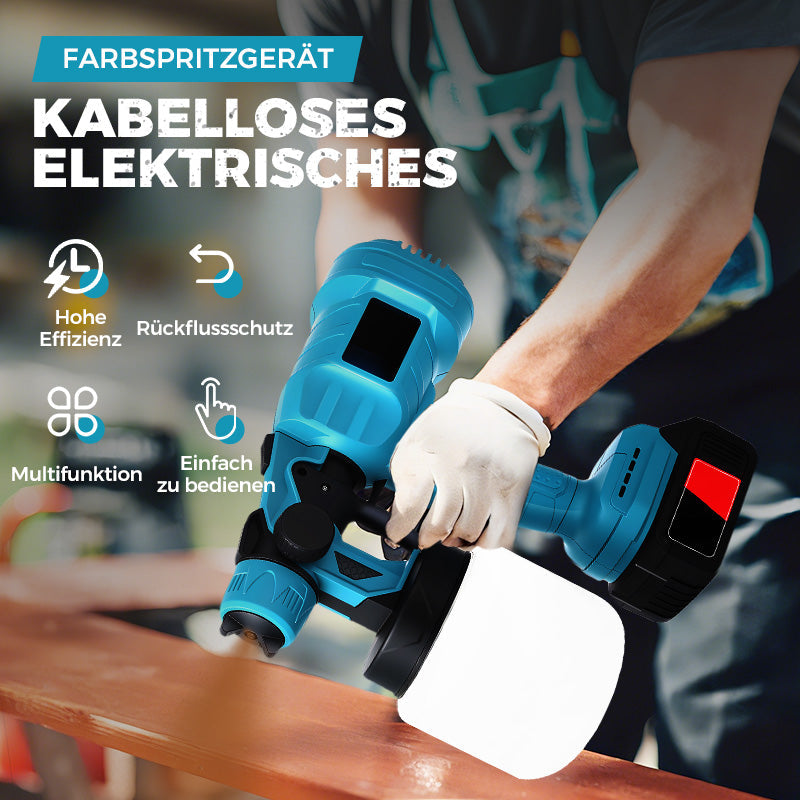🔥🔥 50 % Rabatt + Gratisversand! 💥 🎨 Kabelloses elektrisches Farbspritzgerät – Schnell, sauber und effizient