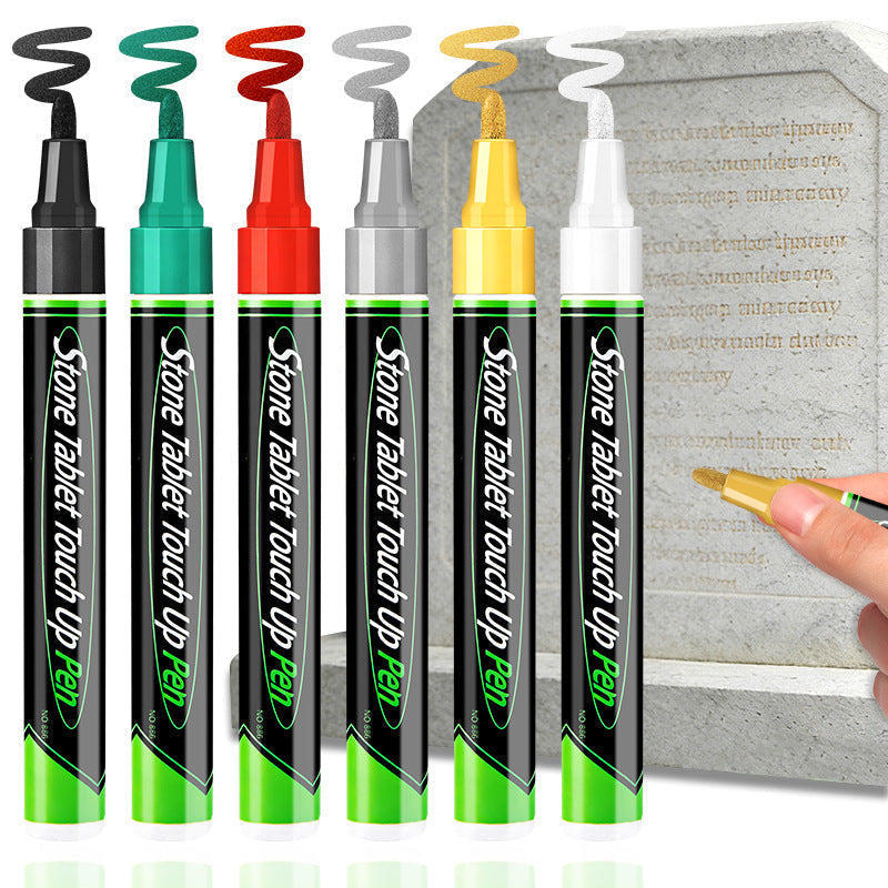 🔥 🎁 1+1 GRATIS!! 🐦Goldener Grabsteinmarker zur Restaurierung verblasster Grabinschriften