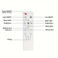 🔥Letzter Tag: 48% Rabatt!⏰🍃 Intelligenter Deckenventilator mit Licht, RGB-Beleuchtung und Bluetooth-Lautsprecher♨️❄️