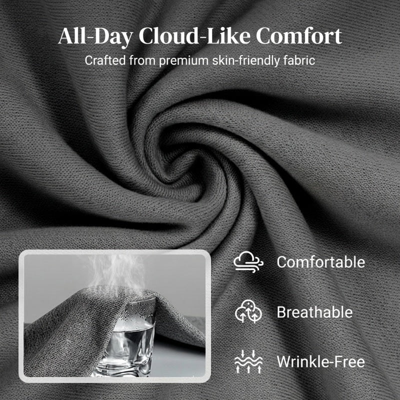 ☁️Weich und atmungsaktiv, ganztägiger Tragekomfort🏠 Lounge-Set für Damen – Oberteil mit Rundhalsausschnitt und Hose mit Kordelzug | Perfekt für zu Hause, zum Entspannen am Wochenende und für den bequemen Alltag ✨