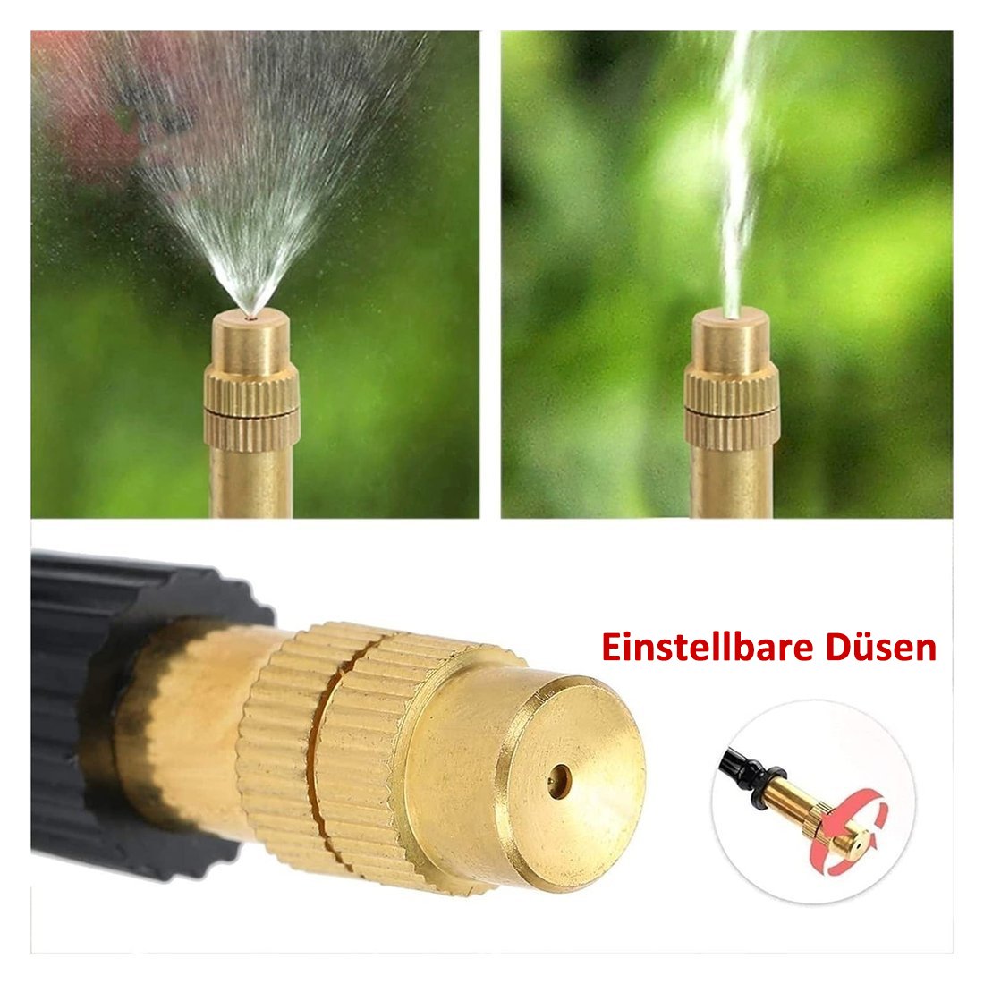 🔥Letzter Tag 49 % Rabatt✨🌱360° Gebogenes Garten-Automatik-Bewässerungssystem