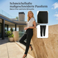 ⏰Nur noch heute 50% Rabatt!🔥Damen High-Waist Stretch-Hose mit sicheren Reißverschluss-Taschen, figurschmeichelnder Cropped-Schnitt für Büro, Sport & Alltag ✨