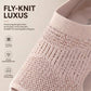 Atmungsaktive Plateau-Sandalen aus Mesh für Damen