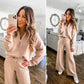 💝LAST DAY SALE 50% OFF!!⚡🎀Women's 2 Piece Casual Outfits Sweatsuit Set