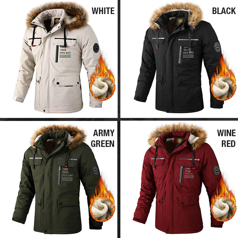 🔥 Nur heute 50 %!🔥 Wasserdichte Outdoor-Jacke (Herrenmodell)