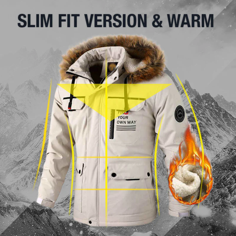 🔥 Nur heute 50 %!🔥 Wasserdichte Outdoor-Jacke (Herrenmodell)