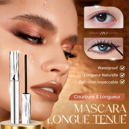 💧💦 WASSERFESTE FASER-MASCARA | Verlängert & Schwung 💁‍♀️✨ für sofortigen Volumeneffekt. 24h perfekter Blick – ohne Verschmieren!