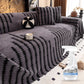 ✨Soft, non-slip plush sofa cover