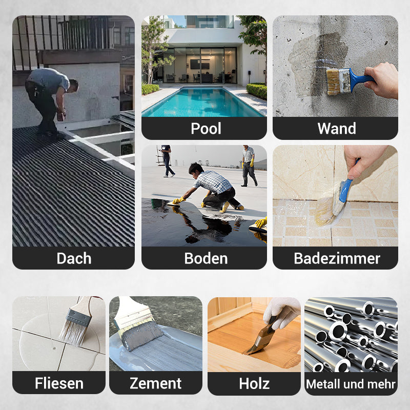 ✨LETZTER TAG VERKAUF 50% RABATT✨Wasserfeste Mehrzweck-Polyurethan-Beschichtung, dauerhafter Schutz, schützt jeden Zentimeter Ihres Raumes!