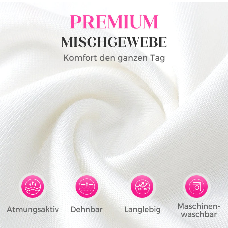 🌺2026 Neu eingetroffen - 50% OFF🌺Lässiges Damen-Top mit plissiertem V-Ausschnitt und kurzen Ärmeln