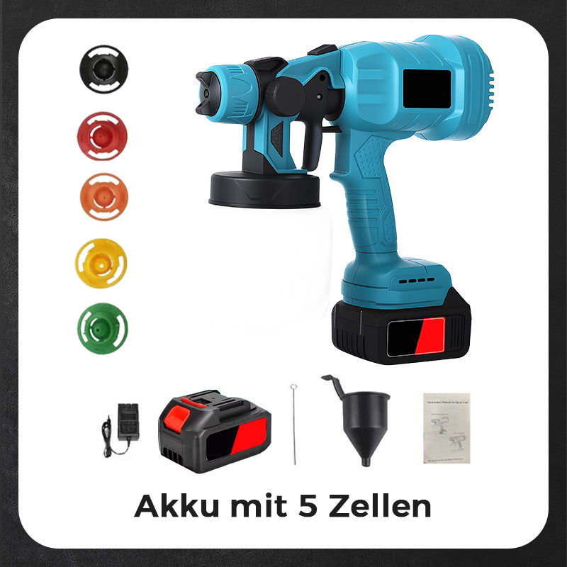 🔥🔥 50 % Rabatt + Gratisversand! 💥 🎨 Kabelloses elektrisches Farbspritzgerät – Schnell, sauber und effizient