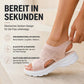 Atmungsaktive Plateau-Sandalen aus Mesh für Damen