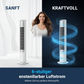 🌀❄️ Tragbarer USB-Turmventilator mit 3 Geschwindigkeitsstufen – kompakt, leistungsstark & vielseitig – perfekt für Büro, Schlafzimmer & unterwegs