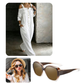 Weit geschnittener Overall mit weitem Bein und Taschen