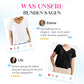 🌺2026 Neu eingetroffen - 50% OFF🌺Lässiges Damen-Top mit plissiertem V-Ausschnitt und kurzen Ärmeln