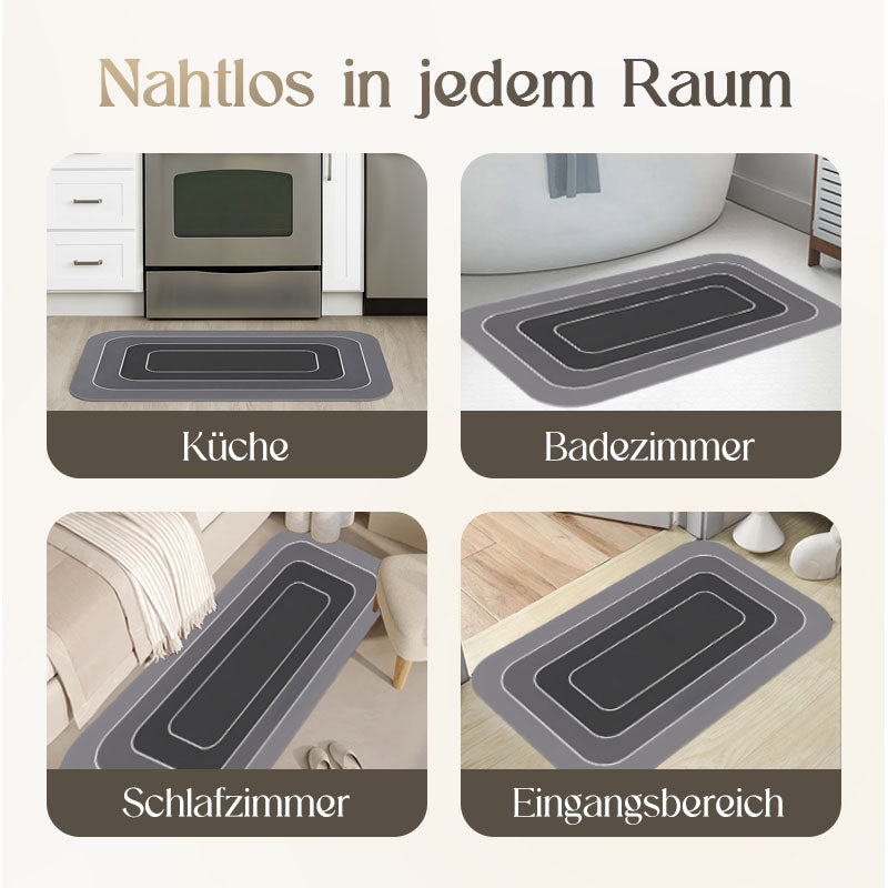 🌸Zeitlich begrenzt 50% RABATT💕Rutschfeste und super saugfähige Teppiche🦶
