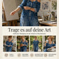Weit geschnittener Overall mit weitem Bein und Taschen