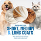 🐶 KAUFE 2, ERHALTE 1 GRATIS! 🐱 Professionelles Enthaarungs-Tool für Hunde & Katzen – Entfernt Lose Haare Effektiv, Sanft zur Haut & Einfache Reinigung 🧼