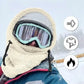 🔥Nur heute 50 %! 🔥Sherpa-Kapuze mit Skimaske