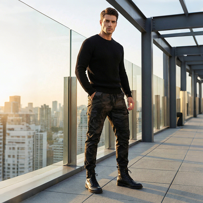 Heißer Sale: 50 % Rabatt🔥 Lässige Arbeitshose im Camouflage-Look