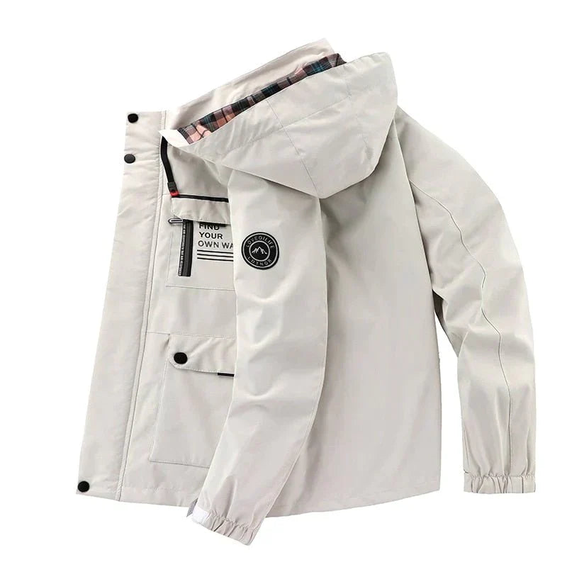 🔥 Nur heute 50 %!🔥 Wasserdichte Outdoor-Jacke (Herrenmodell)