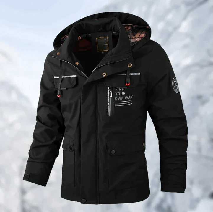 🔥 Nur heute 50 %!🔥 Wasserdichte Outdoor-Jacke (Herrenmodell)