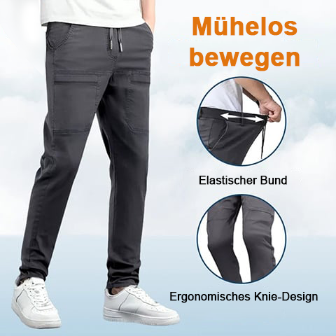 🔥Letzter Tag 50% Rabatt!🏆MultiPants – Hochelastische, strapazierfähige Cargohose mit vielen Taschen