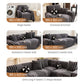 ✨Soft, non-slip plush sofa cover