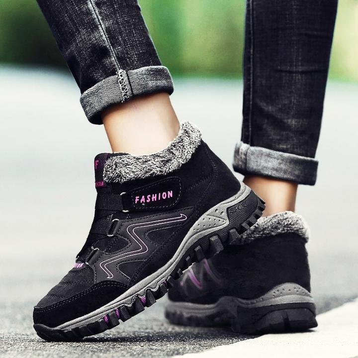 🥾 50% RABATT! ❄️ Warme Winterstiefel für Damen – Wasserdicht, Griffige Sohle & Gefütterter Komfort 🧦